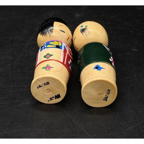 KOKESHI Nesting Mother Father & Child DONKO Nodder Bobble Rice Grain Baby - Picture 9 of 12